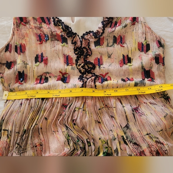 EUC Anthropologie Bhanuni Cydney Maxi Dress Size 2 - Picture 7 of 7